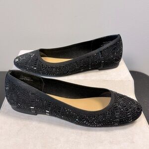 Thalia Sodi
Women's Karli Embellished Slip-On Flats. Black , size 8 NWOT